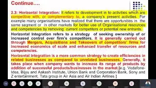Horizontal Integration