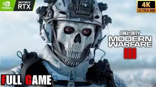 CALL OF DUTY MODERN WARFARE 3 Gameplay Walkthrough FULL GAME | No Commentary (4K 60FPS)