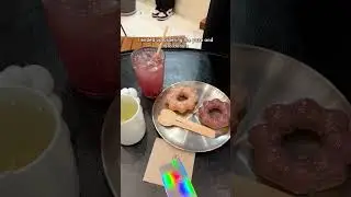 I tried the first Mochi Donut cafe in Paris!