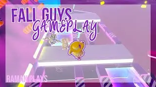 fall guys squad mode gameplay | raman plays