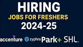 🚀 Accenture, Zyphra, Salesforce & Backend SDE Intern Hiring | Jobs for Freshers 2024&ndash;25