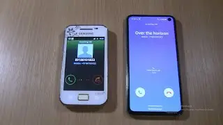 Over the Horizon Incoming call & Outgoing call at the Same Samsung S10e +Samsung Ace
