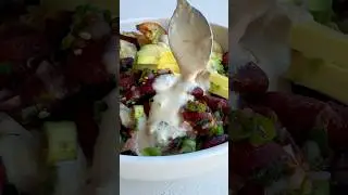 КАКОЙ ВАШ ЛЮБИМЫЙ СЛАДКИЙ КАРТОФЕЛЬ 🍠? Мне нравится этот салат из красной фасоли и сладкого карто...