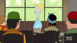 American Dad - The Wire spoof