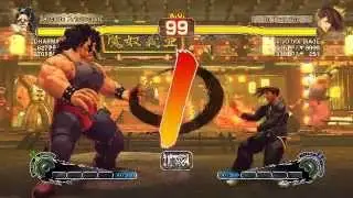 Ultra Street Fighter IV battle: Hugo vs Yang
