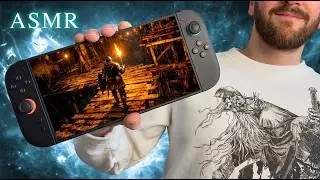 ASMR 💀 Dark Souls Level 1 Challenge 🎮 Whispered, Music & Controller Button Clicks