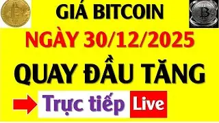 Trực tiếp Gi&aacute; Bitcoin H&ocirc;m Nay 30/12/2025 - Bitcoin price today 30/12 |Đăng K&yacute;, Like K&ecirc;nh Nh&eacute;|