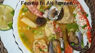 soupe fruits de mer by feemu fii AK feneen la cuisine de sala