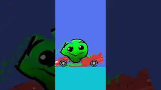 Fire in the Hole Geometry Dash Car Crash animation #animation