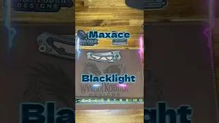 The Maxace Knives Blacklight- Overbuilt 10 inch knife- What a behemoth!  #edc #edcknife #blade