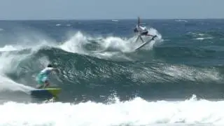 Surfing Playa kanoa Curacao