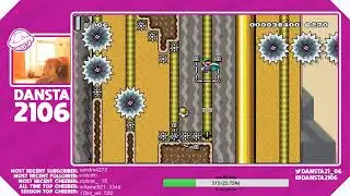 [SMM2] Kaizo Space: Mountain Maniac by me Uploaded