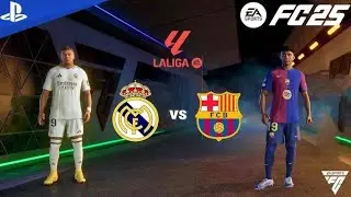 FC 25 |  Real Madrid vs Barcelona - El Clasico LA LIGA | PS5™ 4K | Español Latino