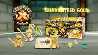 Treasure X &ndash; Legends of Treasure Chest with REAL gold-dipped treasure!