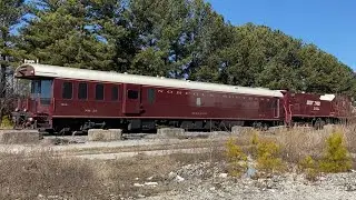 154 with MOW Equipment, 904 Research Train, 265 and 237 with Manifest Again