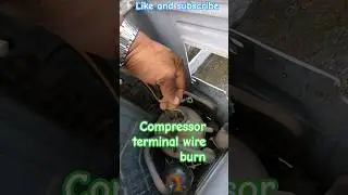Split AC compressor not working problem solve #shortvideo #shorts #ac