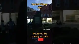 Jamia Central Library #jmi #jmiadmission #viralshorts