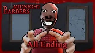Roblox - Midnight Barbers [Horror] (All Endings)