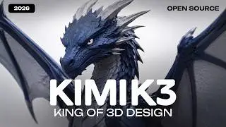 Kimi K3 Taking Over 3D & Blender - And It's Really Good