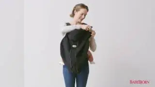Baby Bjorn - How to attach Cover for Baby Carrier