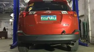 Toyota Rav4 exhaust system