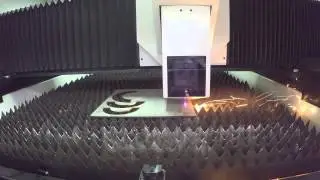 Durma 2kw Fiber Laser - 7 gauge stainless steel