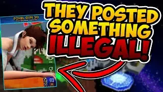Pixel Gun Company Posted ANOTHER PREDATORY AD!