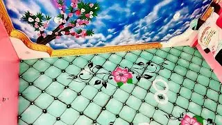3D wall painting || ceiling ￼painting || art painting #art #shortvideo #youtubeshorts