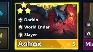 5-Cost Aatrox 1v9! ⭐⭐⭐| TFT Set 16