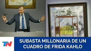 Subastan un cuadro de Frida Kahlo en USD 54,6 millones, un r&eacute;cord para una artista mujer