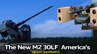 The New M2 30LF  America's chain gun system#military#usa