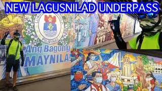 NEWLY-REDEVELOPED  LAGUSNILAD UNDERPASS &brvbar; BIKING IN MANILA #newlagusnilad #lagusnilad