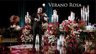 Luxury Wedding Cocktail Hour & Reception Violin Performance at Faena Miami Beach | Verano Rosa