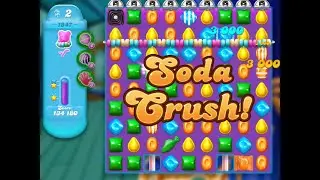 Candy Crush Soda Saga Level 1847 (3 stars, NO boosters)
