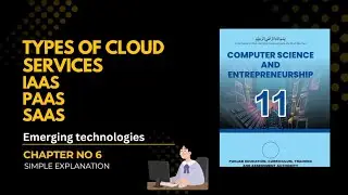 Types of cloud services | First year computer science 