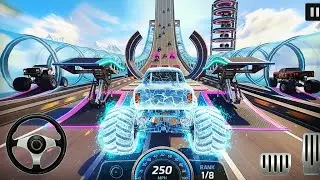 Mega Ramp Extreme Racing 3D  Formula Car &bull; GT Car &bull; Monster Truck