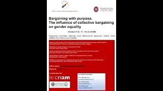 Bargaining with purpose. The influence of collective bargaining on gender equality
