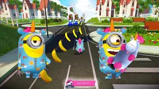 Minion Rush the Residential Area (Special Mission) with Fluffycorn Carl Minions