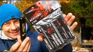 Testuje petardy ACHTUNG TOP1 + Bonusowa petarda z Włoch