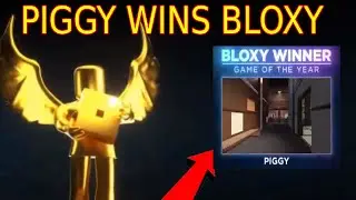 PIGGY IS GAME OF THE YEAR!! (BLOXY AWARDS 2021)
