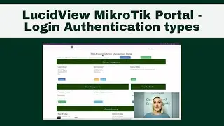 LucidView MikroTik Portal - Login Authentication types