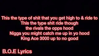 King Ace My Hood(Lyrics)