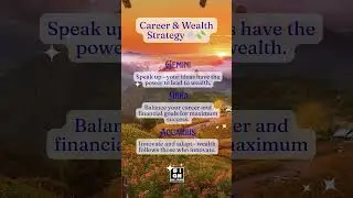 Zodiac Signs: Air Signs&rsquo; Career & Wealth Strategy Today 🌬️💸 #astrology #zodiac
