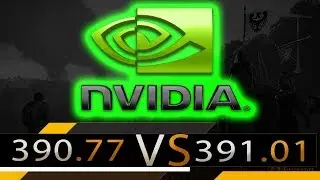 Driver nvidia 390.77 vs 391.01 Release Day Frame Rate Comparison