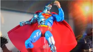 DC MULTIVERSE'S CYBORG SUPERMAN REVIEW! | MC FARLANTE TOYS