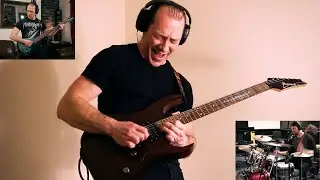 The Curse of Castle Dragon - Paul Gilbert - full band cover