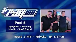 Frozen Ray MA DDR Tournament - Pool 5 (spughetti, Kitsunny, Limitin, VapR StorM)