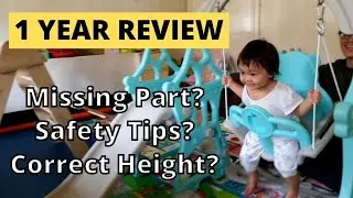 3 in 1 Kids SLIDE and SWING Set | 1 Year Comprehensive REVIEW