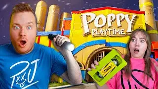 Sleepover In Abandoned Poppy Playtime Factory!