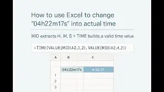 How to Change Time in Excel